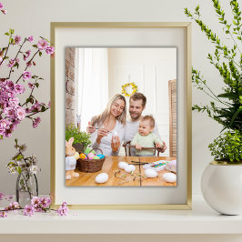 8" x 10" Family Photo Premium Pasen Satijn Afdrukk Foto Afdruk