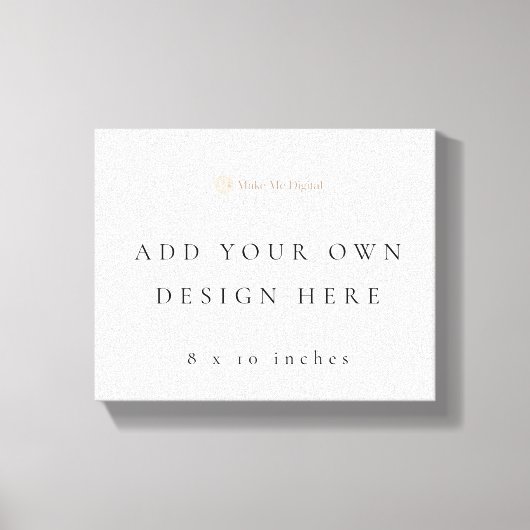 8 x 10 inch canvas afdruk (Voorkant)