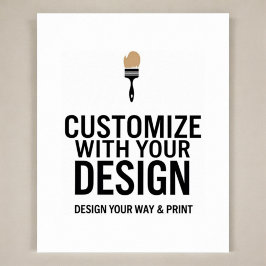  8 x 10-inch leeg eventweergavebord poster