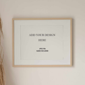 8 x 10-inch Posters wandkunst horizontaal