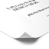 8 x 10-inch Posters wandkunst horizontaal (Hoek)