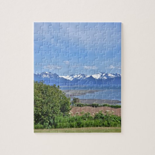 8 x 10 inch puzzel van Homer Alaska (Verticaal)