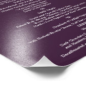 8 x 10 Menu Tabeldiner voor het ontwerpen Foto Afdruk (Hoek)