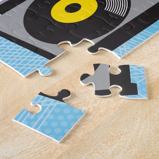 8 x 10  pictogrammen voor kleurenblinden legpuzzel (Zijkant)