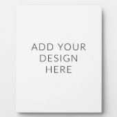 8"x 10"Portretteken Fotoplaat (Voorkant)