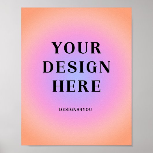 8 x 10 verticaal gedrukte kunst poster (Voorkant)