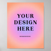 8 x 10 verticale gedrukte kunst poster (Voorkant)