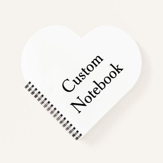 8" x 8" Klassiek Notitieboek (Voorkant)