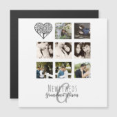 8 x FOTO COLLAGE Passen getrouwd Persoonlijke WEDI (Voorkant / Achterkant)