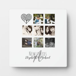 8 x FOTO COLLAGE Passen getrouwd Persoonlijke WEDI Fotoplaat