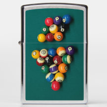 8ball- en 9ball-rack Zippo