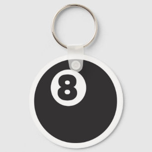 8ball - Gepersonaliseerd Sleutelhanger