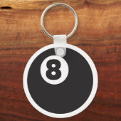 8ball - Gepersonaliseerd Sleutelhanger (Voorkant)