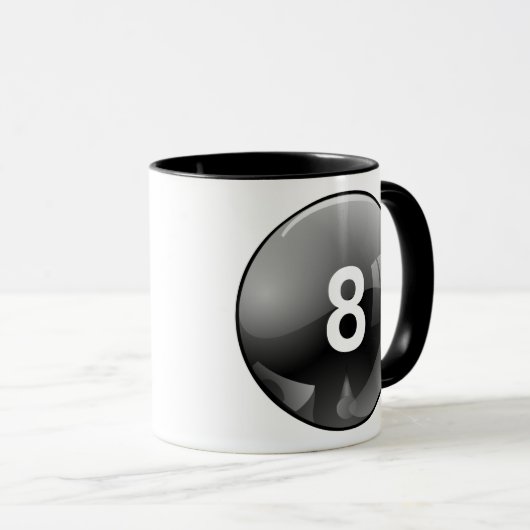 8ball mok (Voorkant rechts)