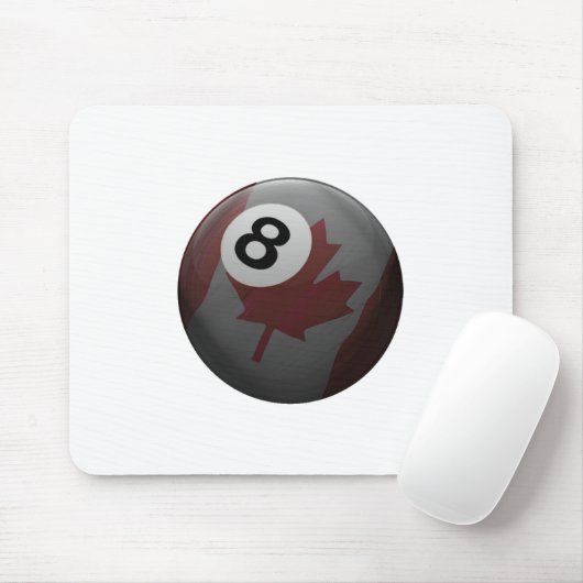 8Ball Mosepad Muismat (Met muis)