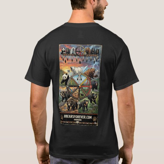 8bearsforever.com t-shirt (Achterkant)