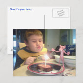 #8Birthday Briefkaart (Voorkant / Achterkant)