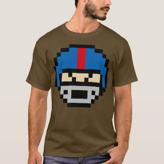 8bit Helmet Head Oxford T-shirt