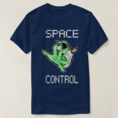 8bit optics and space control t-shirt (Design voorkant)