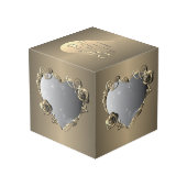 8e, 19e Bronze/21e Roos Hart 4 Foto's Kubus (Achter hoekig)