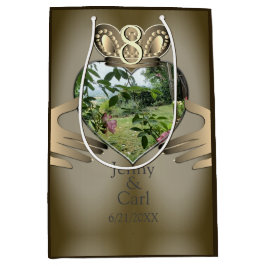 8e,19e bruiloft Foto Jubileum Claddaugh   Medium Cadeauzakje