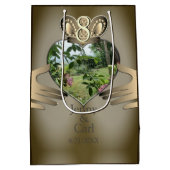 8e,19e bruiloft Foto Jubileum Claddaugh   Medium Cadeauzakje (Achterkant)