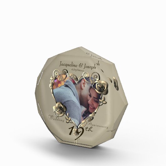 8e,19e bruiloft Jubileum Fotoblokken (Rechts)