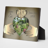 8e, 19e foto-Jubileum Claddaugh Fotoplaat (Zijkant)