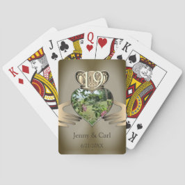 8e, 19e foto-Jubileum Claddaugh Pokerkaarten