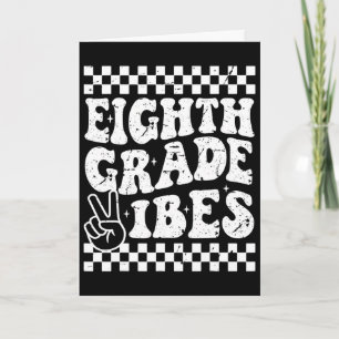 8e Achtste Klas Vibes 1e Ck Naar School Dambord Kaart