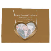 8e bronzen trouwdag foto groot cadeau groot cadeauzakje (Achterkant)