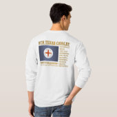 8e Cavalerie van Texas (BA2) T-shirt (Achterkant volledig)