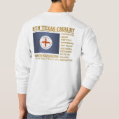 8e Cavalerie van Texas (BA2) T-shirt (Achterkant)