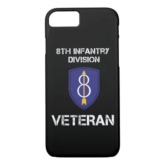 8e divisie infanterie Case-Mate iPhone case (Achterkant)