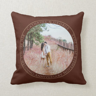 8e donkere donkere donkere Jubileum voor aangepast Kussen