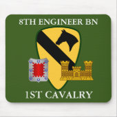8E ENGINEER BATTALION 1STE CAVALRY MUISMAT (Voorkant)