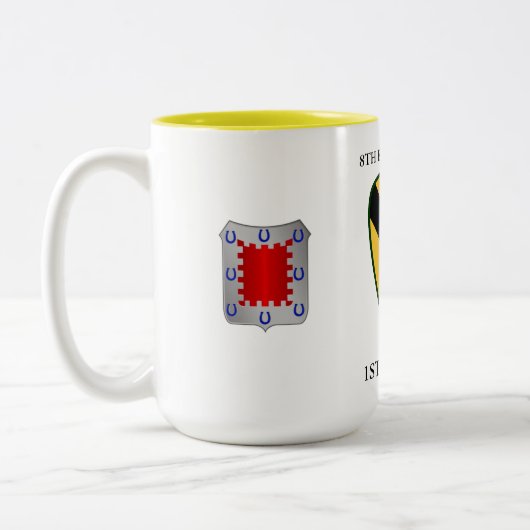 8E ENGINEER BATTALION 1STE CAVALRY TWEEKLEURIGE KOFFIEMOK (Links)