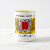 8E ENGINEER BATTALION 1STE CAVALRY TWEEKLEURIGE KOFFIEMOK (Center)