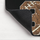 8e geboorte Football jongen acht jaar oud Football Muismat (Hoek)