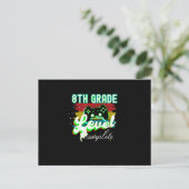 8e graad Afstuderen Gamer Afstuderen Briefkaart (Staand voorkant)