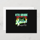 8e graad Afstuderen Gamer Afstuderen Briefkaart (Voorkant / Achterkant)