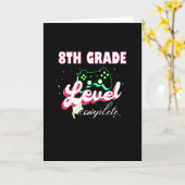 8e graad Afstuderen Gamer Afstuderen Kaart (Gele Bloem)