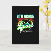 8e graad Afstuderen Gamer Afstuderen Kaart (Gele Bloem)