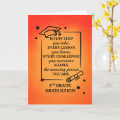 8e Graad Afstuderen Inspirerend Quote Sunrise Kaart (Gele Bloem)