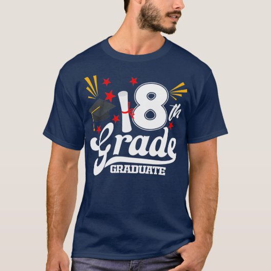 8e graad Afstuderen Klasse 2020 Hoger Afstuderen T-shirt (Voorkant)