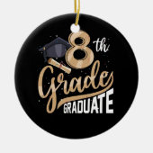 8e graad Afstuderen Klasse 2022 Hoger Afstuderen Keramisch Ornament (Voorkant)