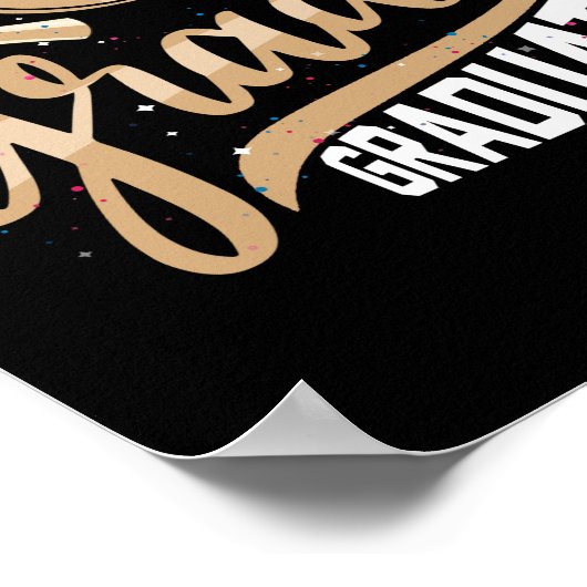 8e graad Afstuderen Klasse 2022 Hoger Afstuderen Poster (Hoek)