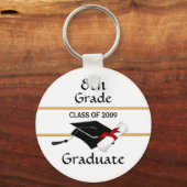 8e graad Afstuderen Klasse van de Sleutelring van  Sleutelhanger (Voorkant)