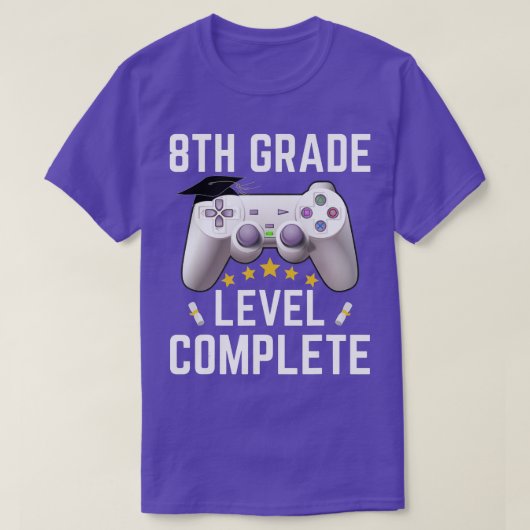 8e graad, compleet, klasse 2022 Afstuderen T-shirt (Design voorkant)