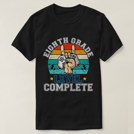 8e graad, compleet, klasse 2022 Afstuderen T-shirt (Design voorkant)